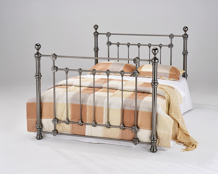 Elanor Black Nickel Bedsteads From - Click Image to Close